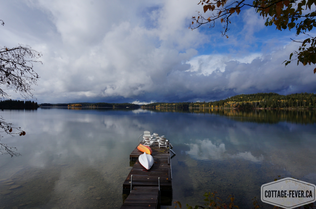 lake fall autumn