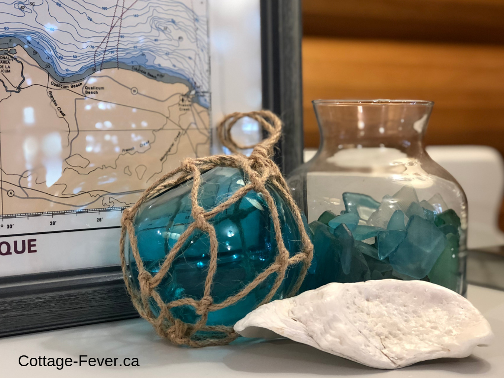 DIY Glass Fishing Floats - Cottage Fever Interior Design