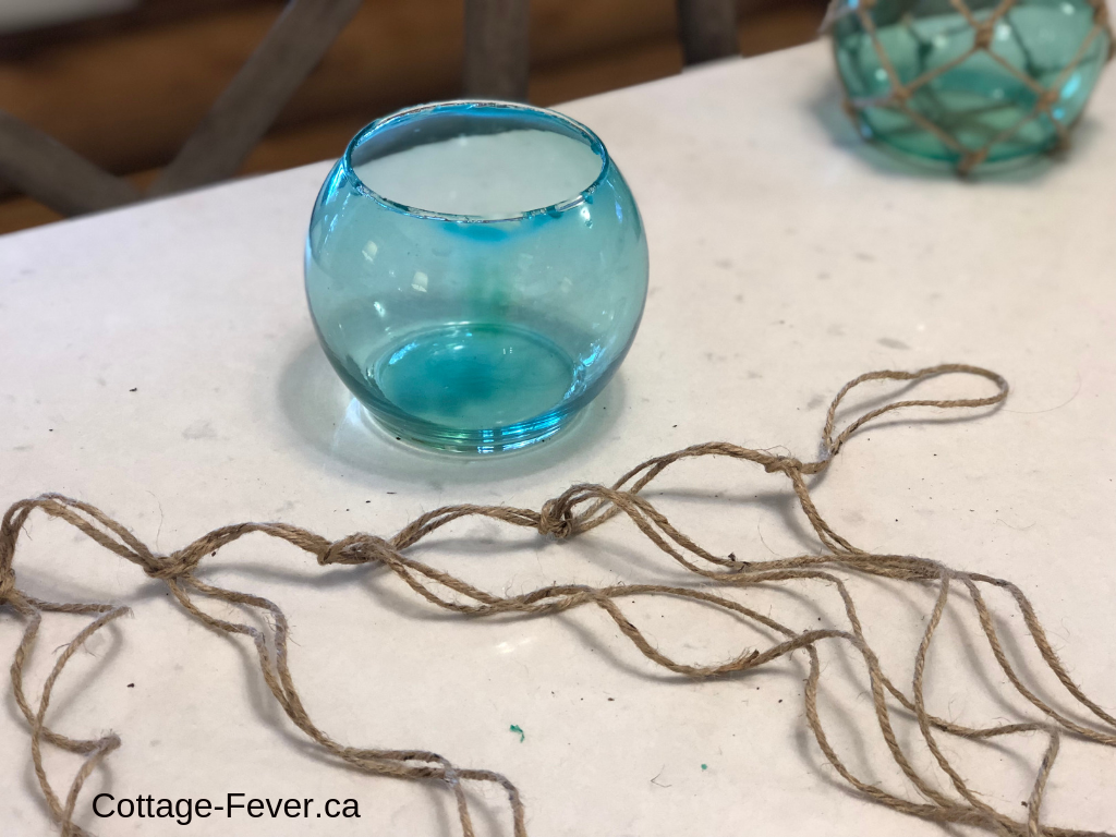 HOW DO YOU WEAVE JAPANESE GLASS FISHING FLOAT NETS?