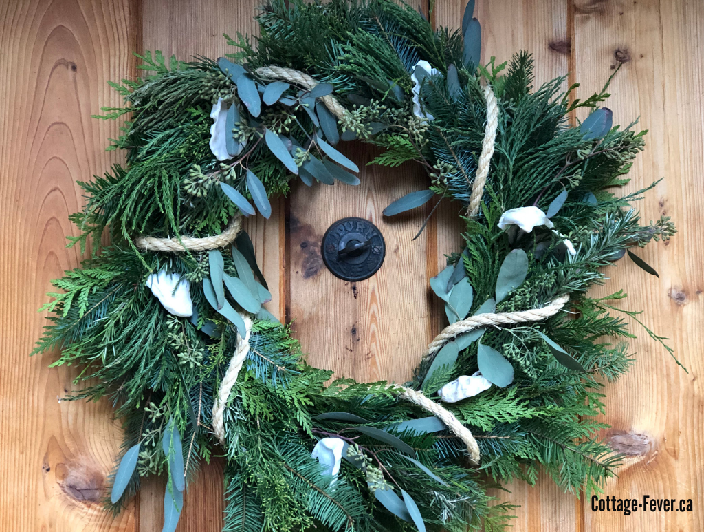 How to create a coastal inspired wreath