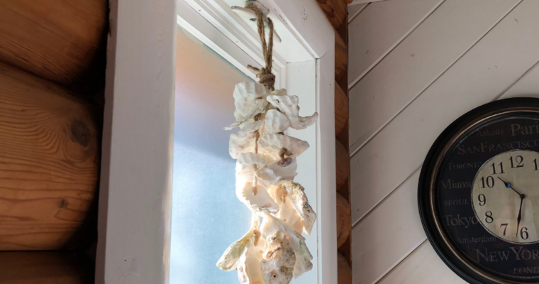 How to craft an Oyster Shell Garland