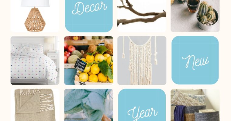 Decor Resolutions – A new look for a new year