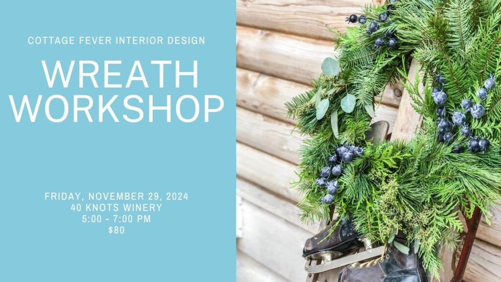 Christmas Wreath Workshop Comox Valley